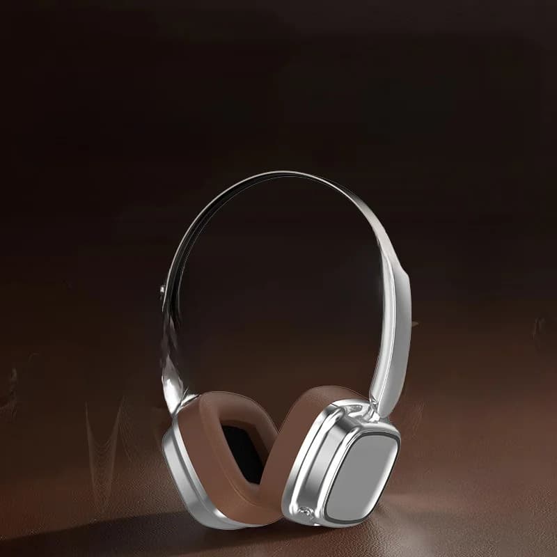 Retro bežične slušalice preko uha Bluetooth 5.4 Stereo Bas