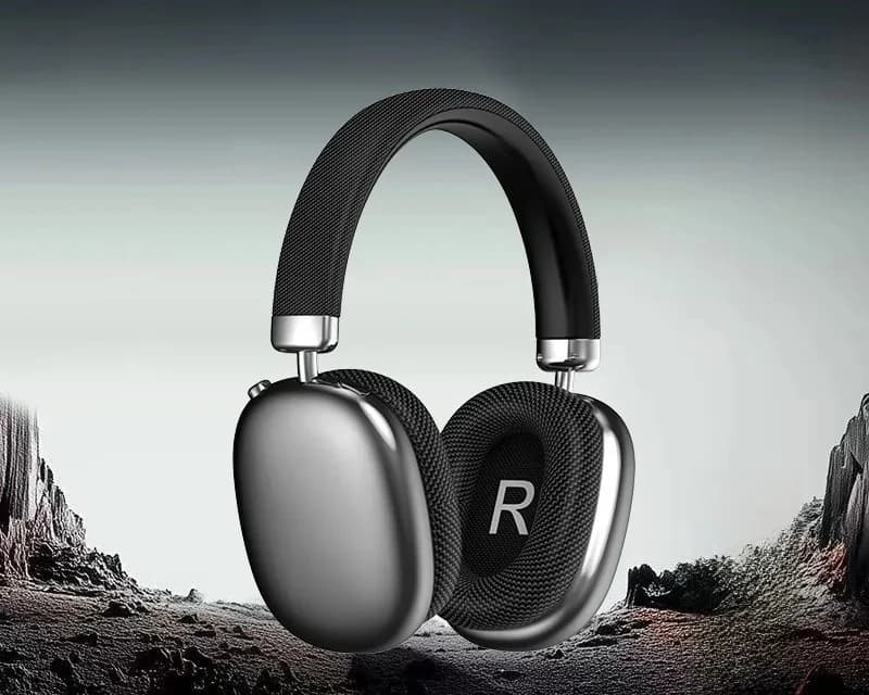 Bluetooth slušalice preko uha s rotacijskim gumbom, FM radijom i dugim vijekom baterije