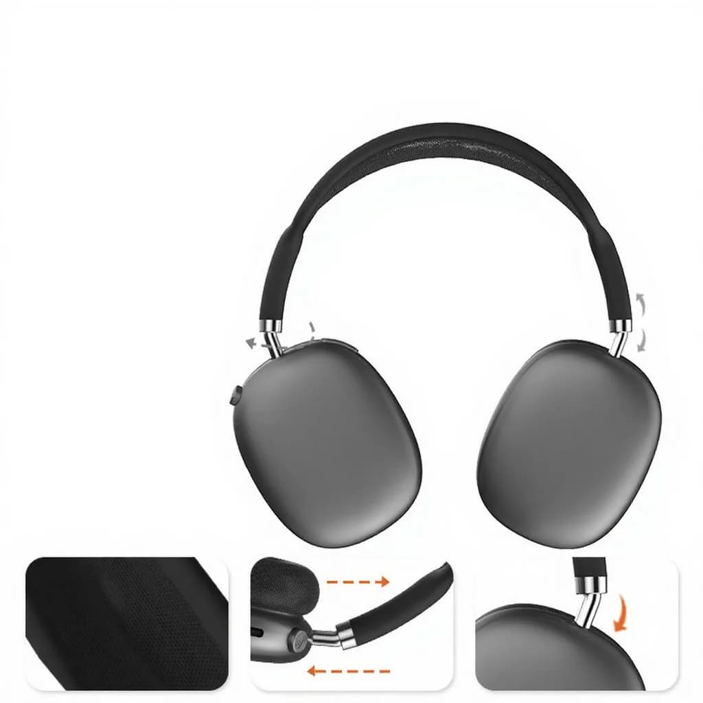 Bežične Bluetooth slušalice s FM radijom i utorom za TF karticu