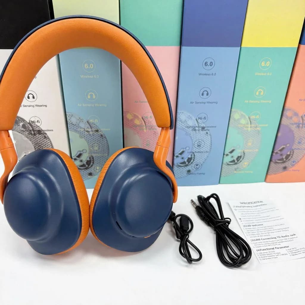 Bežične Bluetooth slušalice s FM radijom i Type-C punjenjem