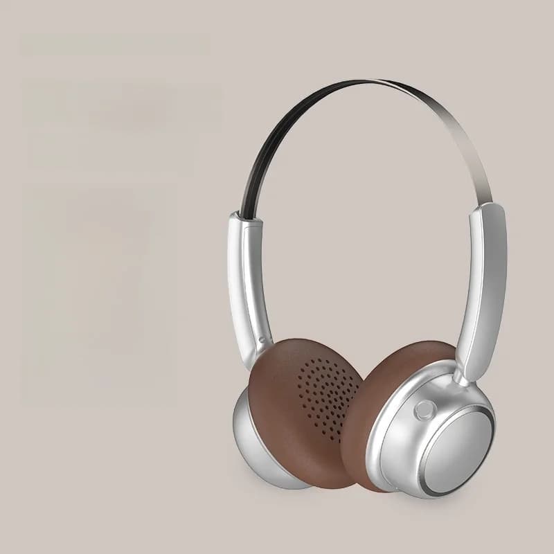 Retro bežične Bluetooth slušalice s metalnom trakom i dugim vijekom baterije