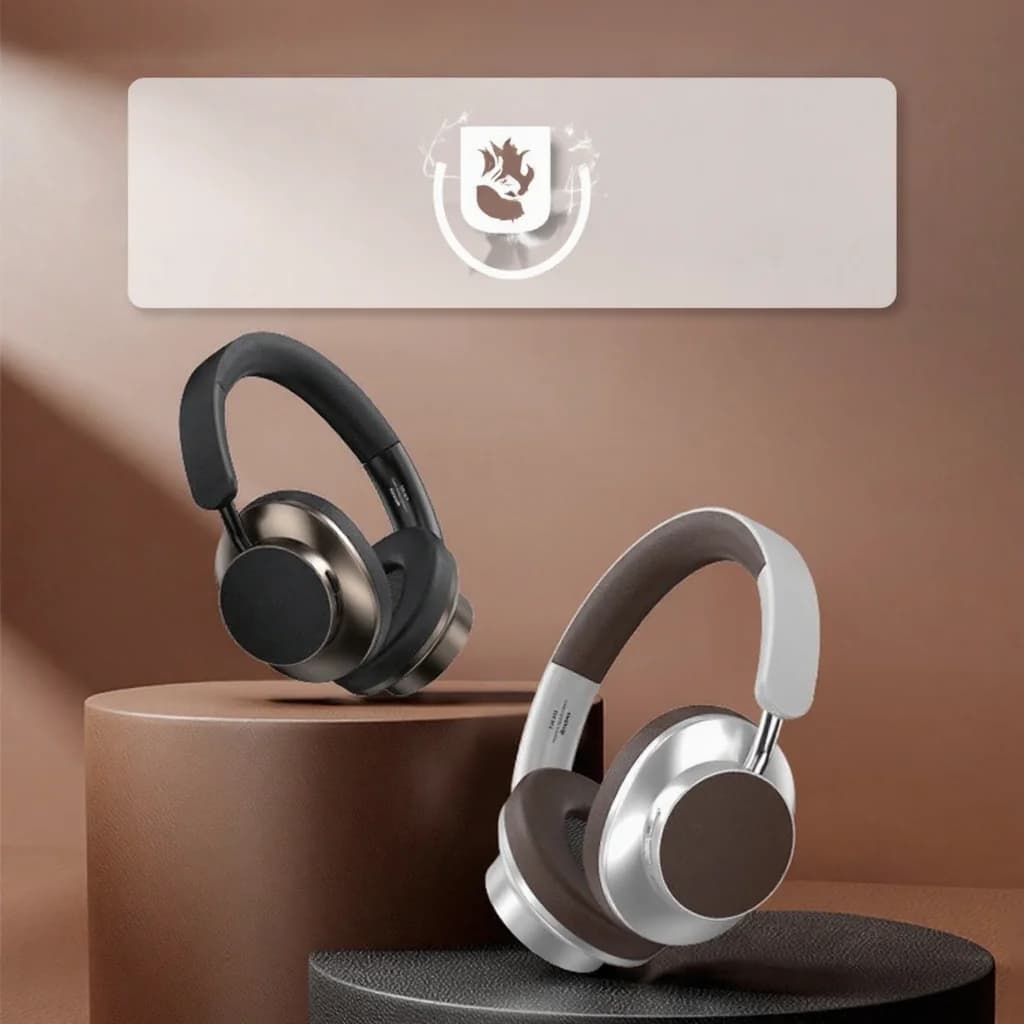Retro bežične Bluetooth slušalice s FM radiom i utorom za TF karticu
