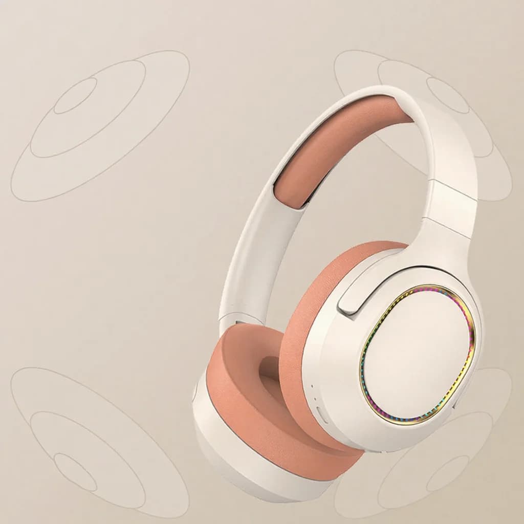 RGB gaming slušalice bežične Bluetooth preko uha stereo headset
