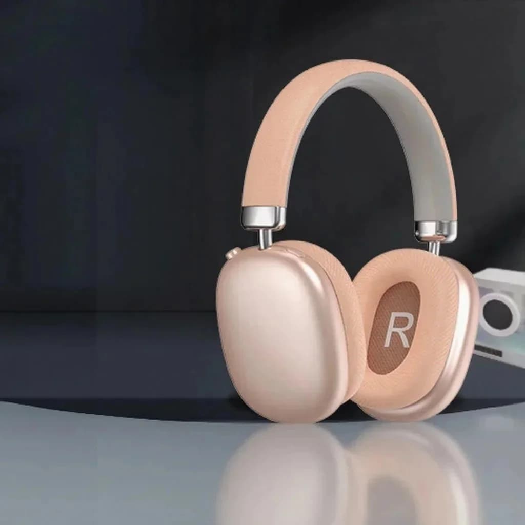 Bežične slušalice preko uha, Bluetooth 5.4, dugo trajanje baterije, sklopive