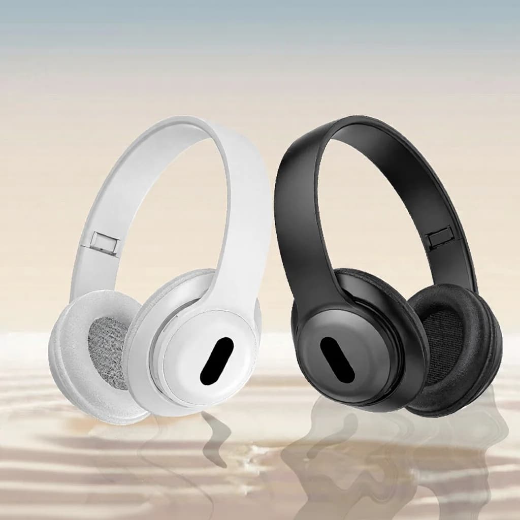 Bežične nadušne Bluetooth slušalice s FM radiom i utorom za TF karticu