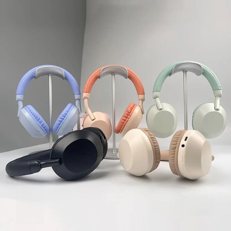 Bežične Bluetooth nadušne slušalice s dubokim basom i mikrofonom