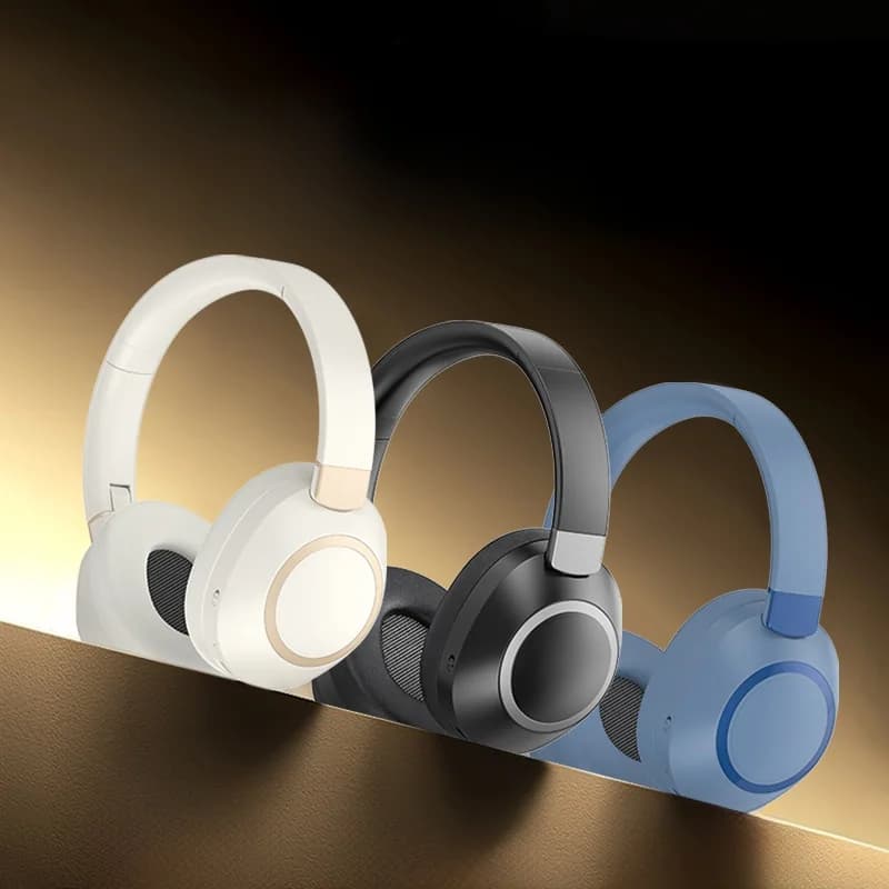 Bežične Bluetooth slušalice s aktivnim poništavanjem buke, over-ear, stereo