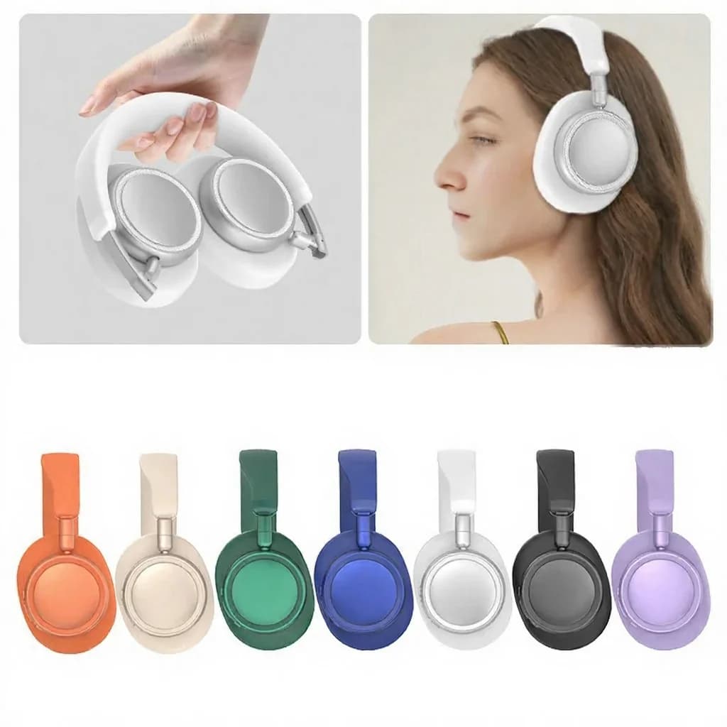 Bežične Bluetooth slušalice preko uha s dubokim basom i Type-C punjenjem