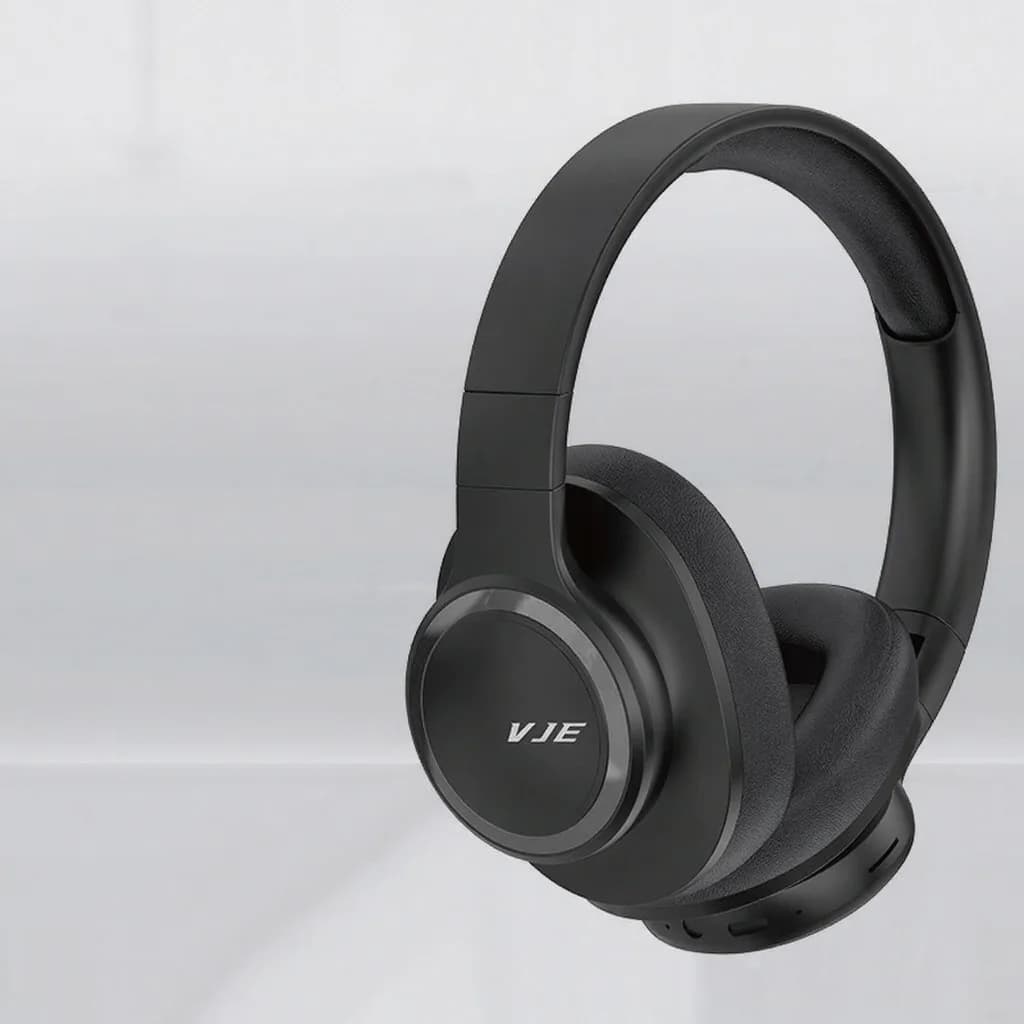 Bežične slušalice preko uha s dugotrajnom baterijom i Bluetoothom 5.4