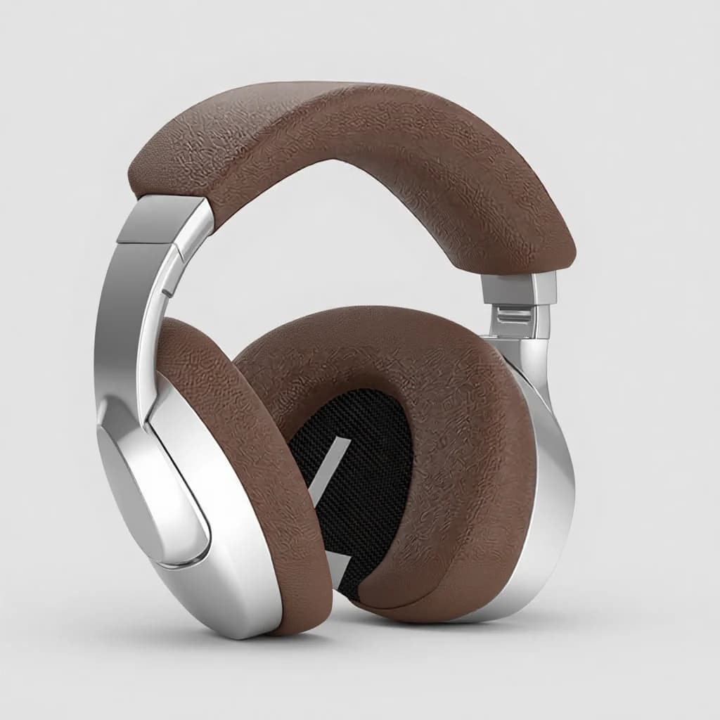 Retro bežične Bluetooth slušalice, nadušne, stereo s mikrofonom