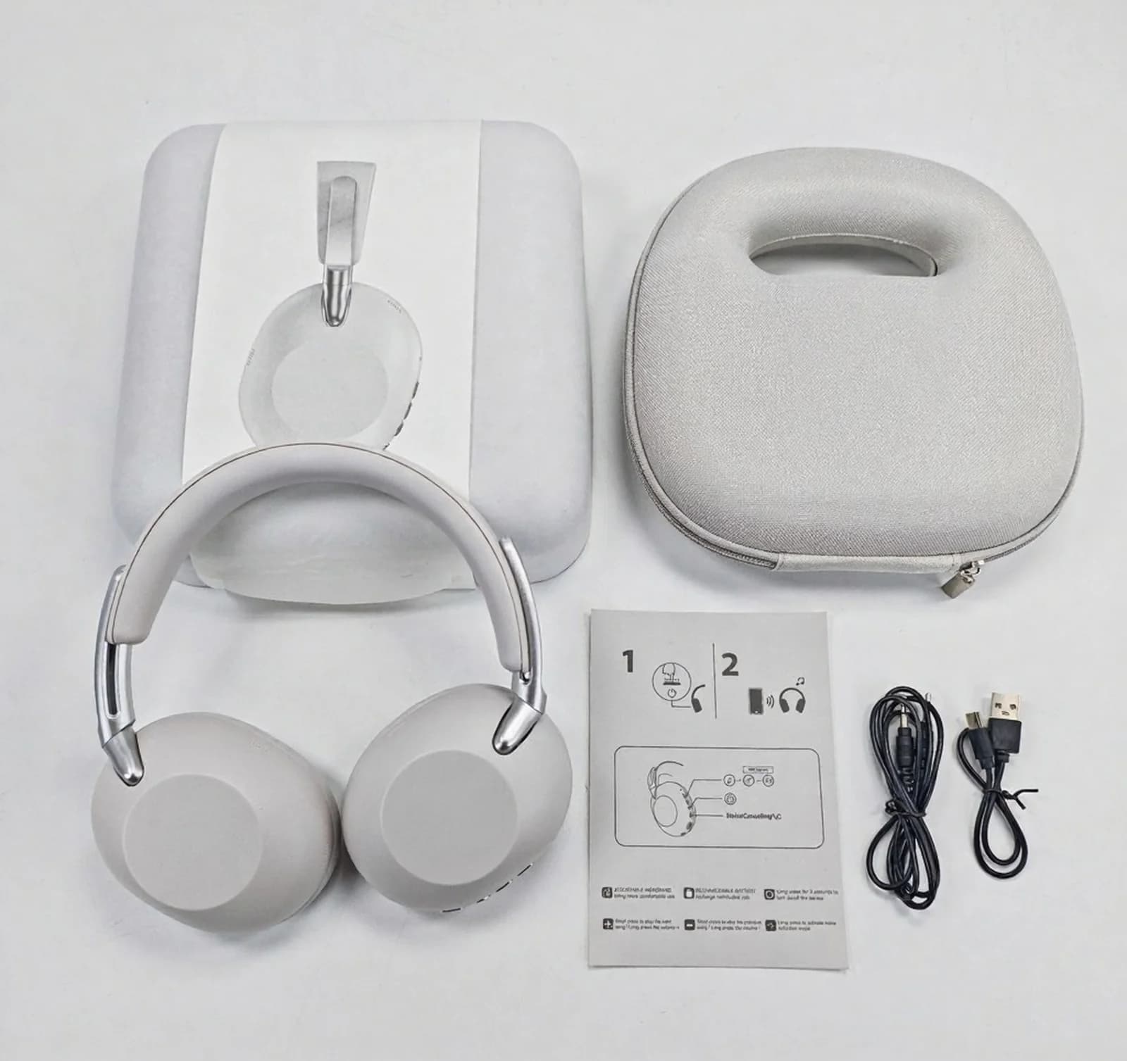 Nadošne bežične Bluetooth slušalice s aktivnim poništavanjem buke