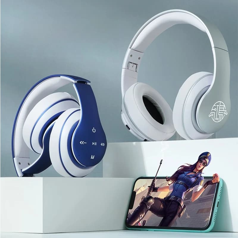 Bežične Bluetooth slušalice preko uha s dugim trajanjem baterije