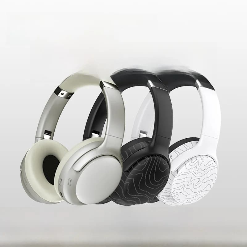 Bežične Bluetooth nadušne slušalice s FM radijom i redukcijom šuma