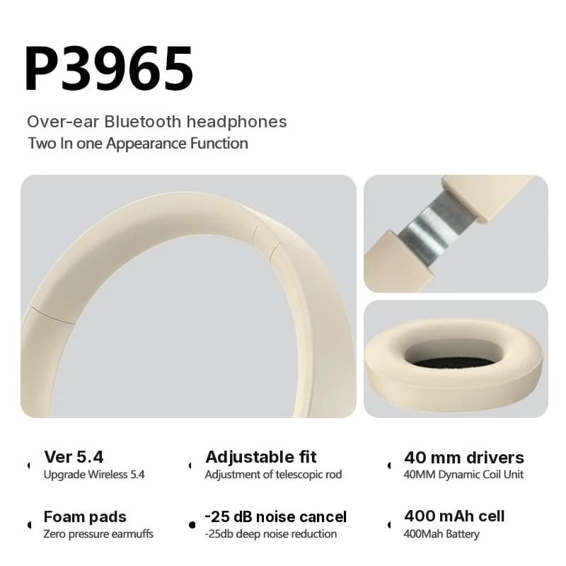 Bežične Bluetooth slušalice s ANC-om i stereo zvukom