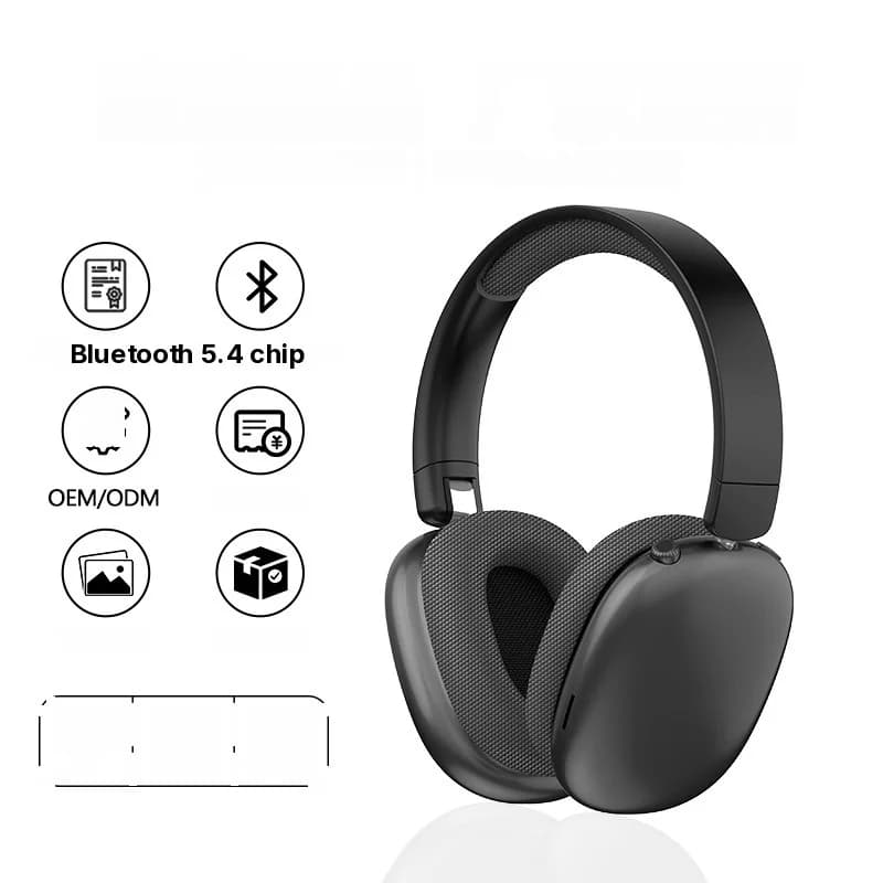 Bežične Bluetooth slušalice preko uha s FM radijom i utorom za TF karticu