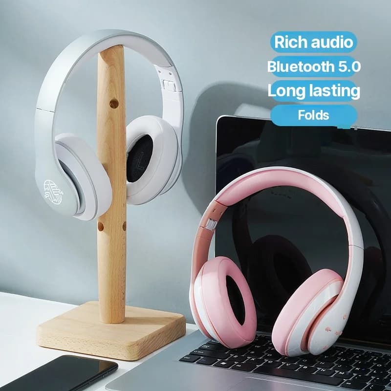 Bežične Bluetooth slušalice preko uha s dugim trajanjem baterije