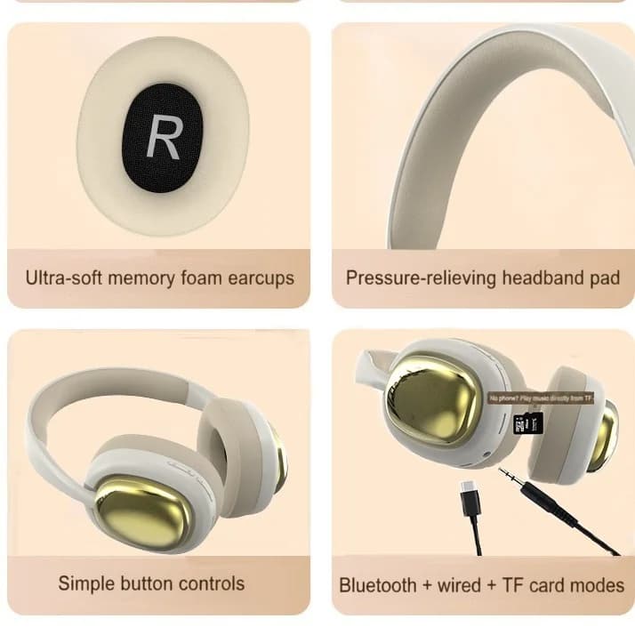 Bežične Bluetooth slušalice s FM radiom i stereo zvukom