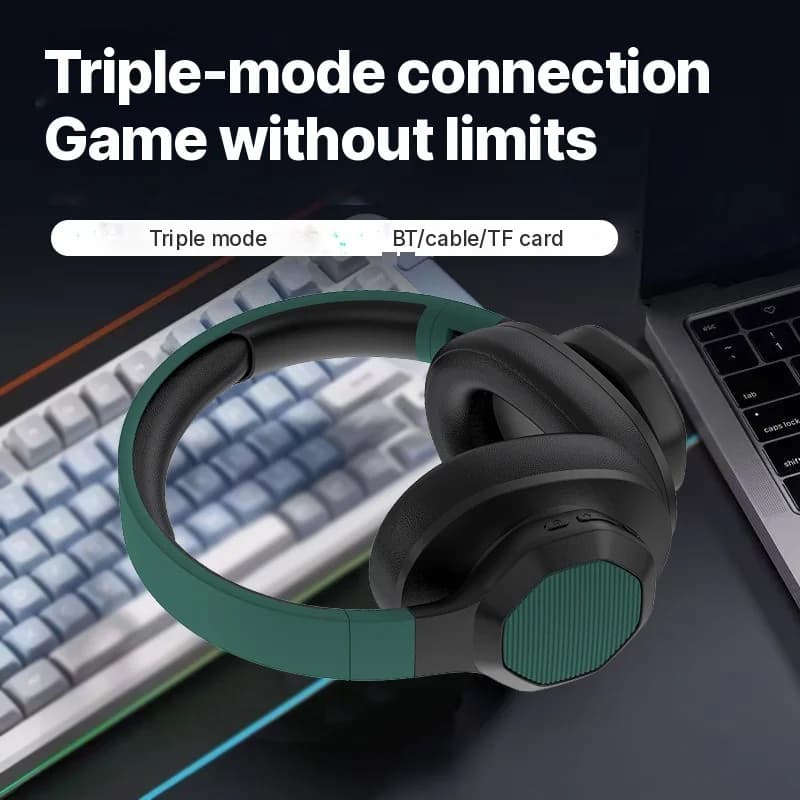 Bežične Bluetooth slušalice s FM radijem i utorom za TF karticu
