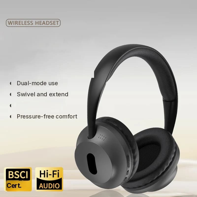 Bežične Bluetooth slušalice s mikrofonom i 3,5 mm audio kabelom