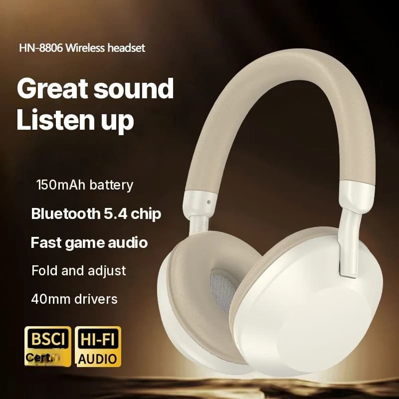 Bežične slušalice s FM radijom i Bluetoothom 5.4