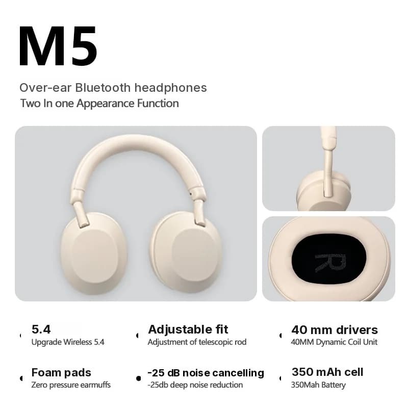 ANC bežične Bluetooth slušalice s aktivnim poništavanjem buke