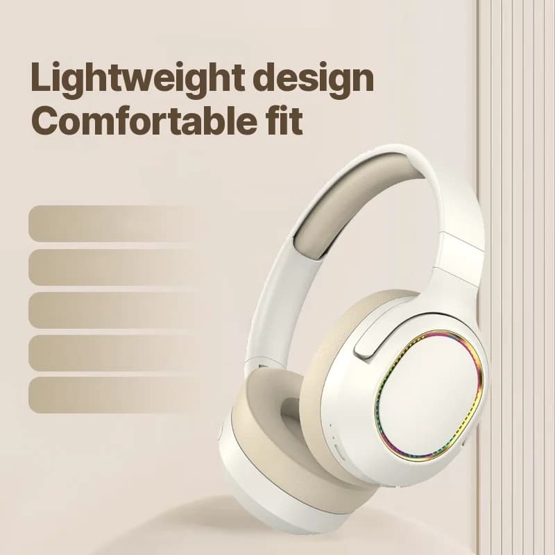 RGB gaming slušalice bežične Bluetooth preko uha stereo headset