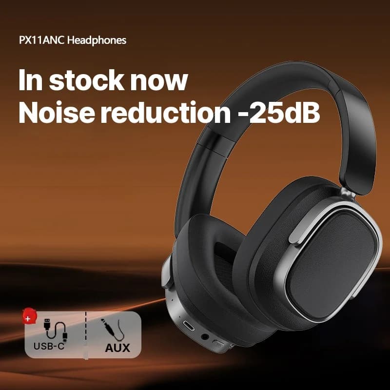 Nadušne bežične slušalice s aktivnim poništavanjem buke i 35H baterijom