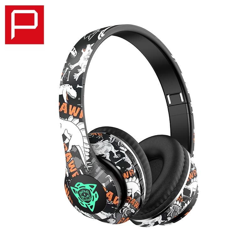 Bežične Bluetooth slušalice sa sklopivim grafiti dizajnom