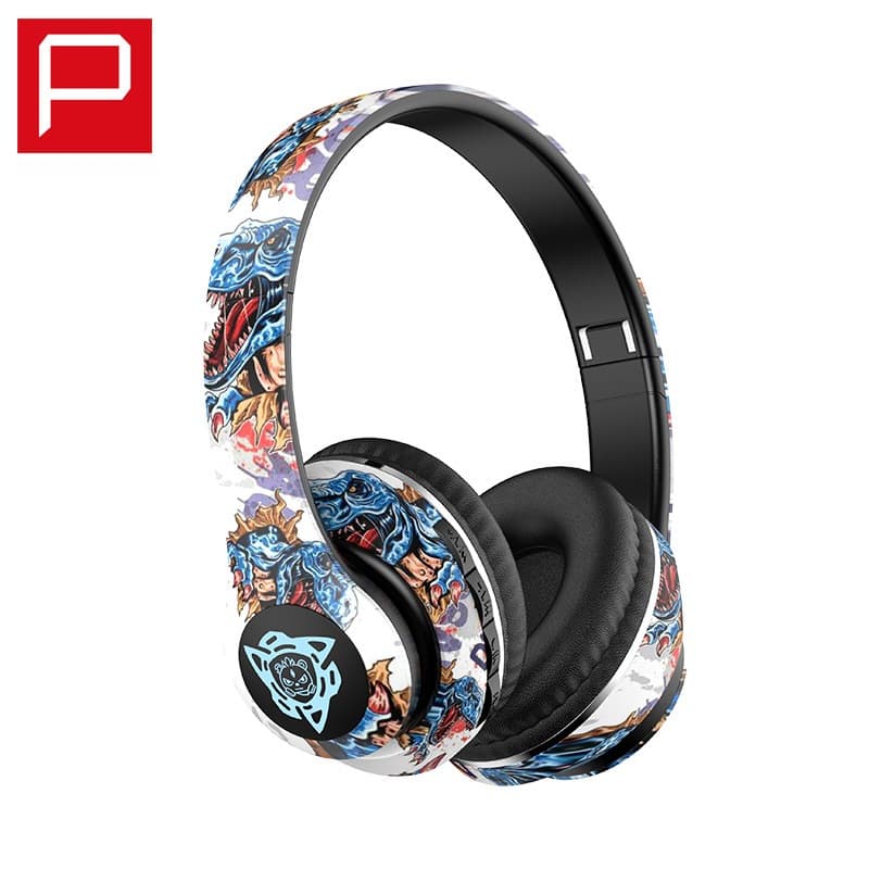 Bežične Bluetooth slušalice sa sklopivim grafiti dizajnom