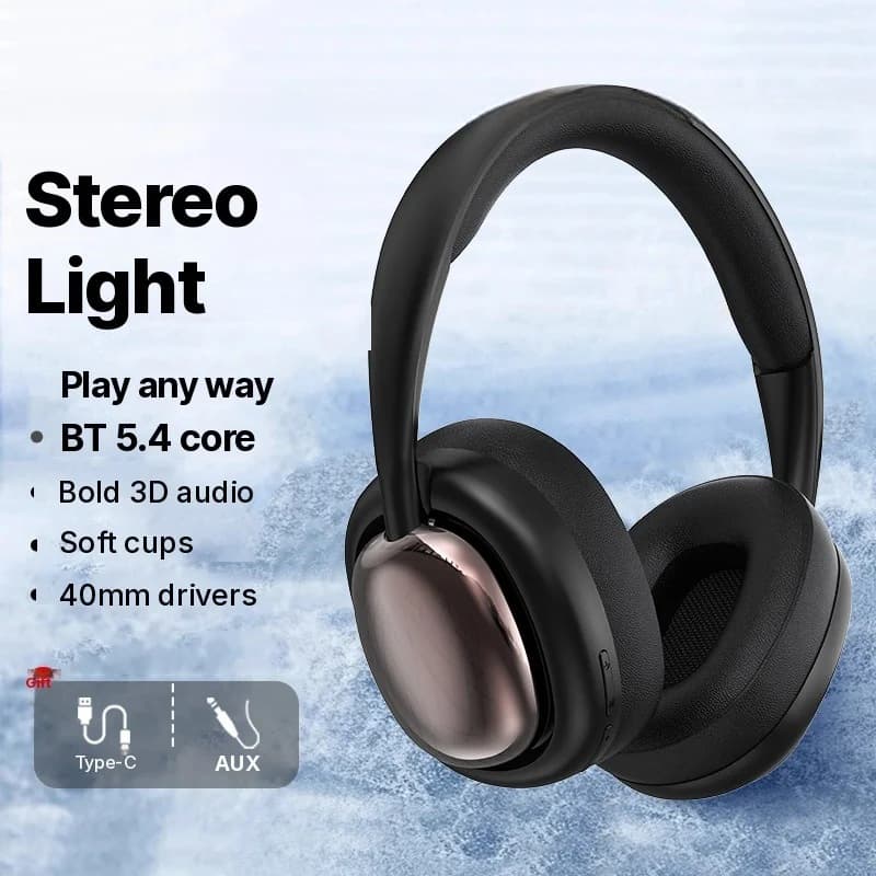 Bežične Bluetooth slušalice s mikrofonom i 40mm zvučnicima
